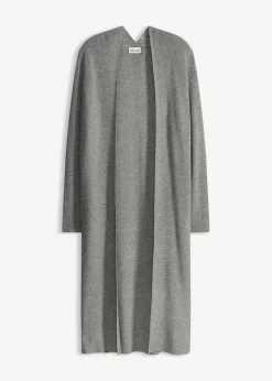 Outlet Longstrickjacke mit Viskose Damen Bekleidung·Umstandsmode|Pullover & Strickjacken