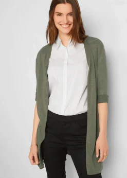 Best Longstrickjacke, offen Damen Strickmode|Bekleidung·Umstandsmode
