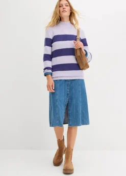 Damen bonprix Bekleidung·Umstandsmode|Bekleidung·Röcke|Long-Strickpullover