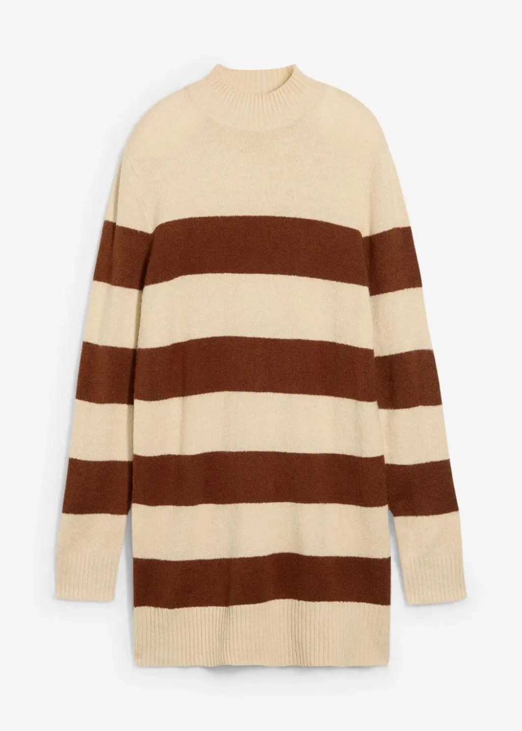 Damen bonprix Pullover & Strickjacken|Basics|Long-Strickpullover