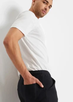 Online Long-Sweat-Cargobermuda aus reiner Baumwolle, Regular Fit Herren Sweat|Hosen