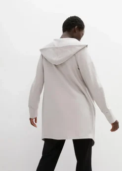 Clearance Long-Sweatjacke Damen Sweat|Nachhaltigere Materialien
