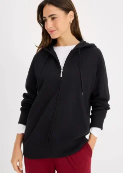 Damen bonprix Bekleidung·Röcke|Bekleidung·Blusen & Tuniken|Long-Sweatjacke