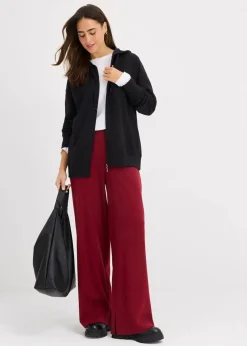 Damen bonprix Bekleidung·Röcke|Bekleidung·Blusen & Tuniken|Long-Sweatjacke