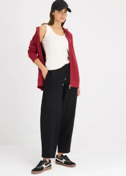 Damen bonprix Sweat|Basics|Long-Sweatjacke