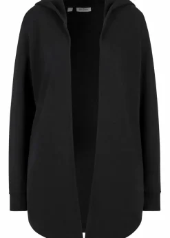 Damen bonprix Bekleidung·Blusen & Tuniken|Sweat|Long-Sweatjacke aus Baumwoll-Mix