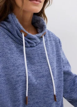 Damen bonprix Sweat|Bekleidung·Blusen & Tuniken|Long-Sweatshirt