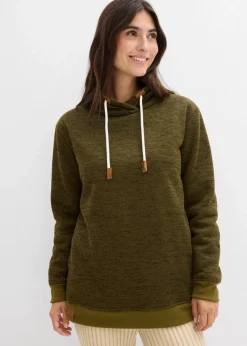 Long-Sweatshirt Damen Sweat|Bekleidung·Blusen & Tuniken