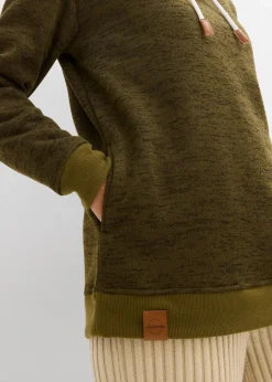Long-Sweatshirt Damen Sweat|Bekleidung·Blusen & Tuniken