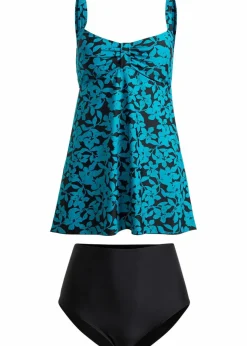 Outlet Long-Tankini (2-tlg.Set) Damen Nachhaltigere Materialien|Tankinis