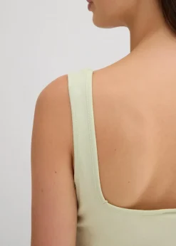 Damen bonprix Shirts & Tops|Long-Top aus elastischem Baumwoll-Mix