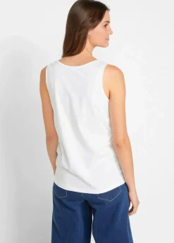 New Long-Top aus reiner Baumwolle (5er Pack) Damen Shirts & Tops|Basics