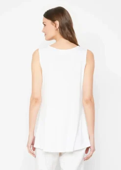 Damen bonprix Nachhaltigere Materialien|Basics|Long-Top aus softer Viskose, 2er- Pack