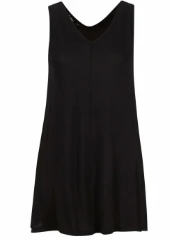 Damen bonprix Shirts & Tops|Long-Top aus Viskose-Mix