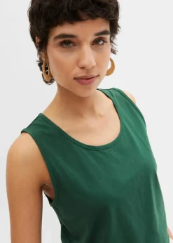 Damen bonprix Shirts & Tops|Basics|Long-Top, 2er-Pack