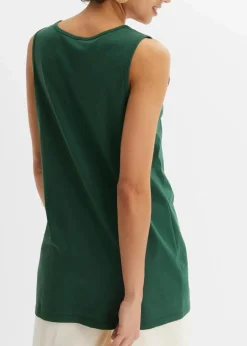 Damen bonprix Shirts & Tops|Basics|Long-Top, 2er-Pack