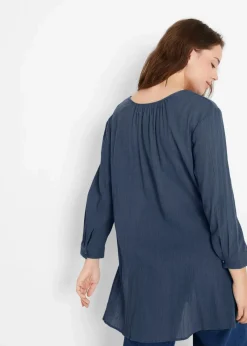 Sale Long-Tunika aus Baumwolle Damen Bekleidung·Jacken & Mäntel|Blusen & Tuniken