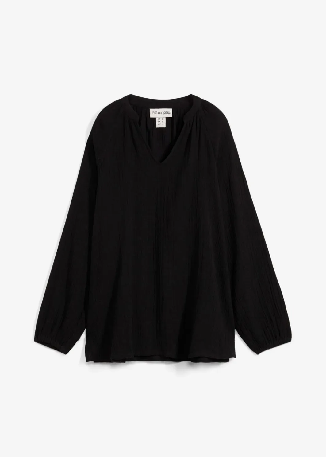 Best Long-Tunika aus Musselin Damen Bekleidung·Jacken & Mäntel|Blusen & Tuniken