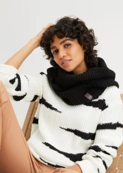 Damen bonprix Schals & Tücher|Schuhe & Accessoires In Spezialgrößen·Tücher & Ponchos|Loop Schal