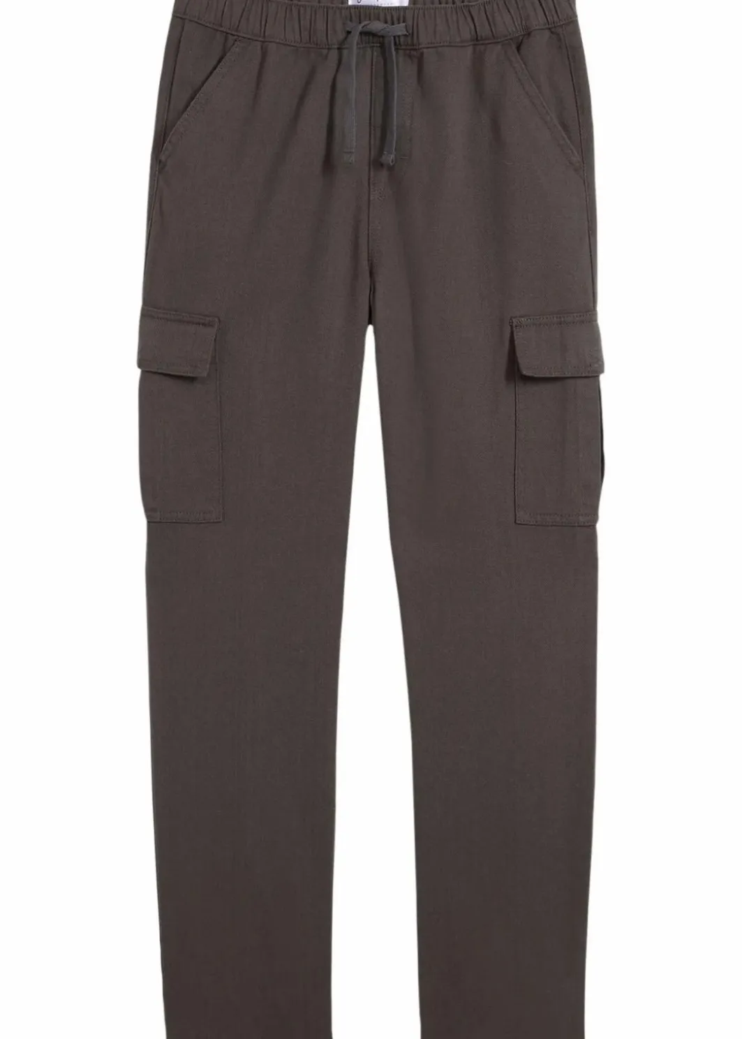 Kinder bonprix Jungen 9-16 Jahre·Hosen|Loose Fit Cargo-Schlupfhose aus reiner Baumwolle, Straight