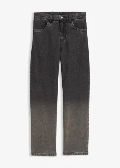 Kinder bonprix Jungen 9-16 Jahre·Bademode|Jungen 9-16 Jahre·Jeans|Loose Fit Jeans mit Farbverlauf, Straight
