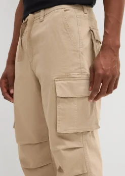 Online Loose Fit Stretch-3/4-Cargohose, extra weit Herren Große Größen|Hosen