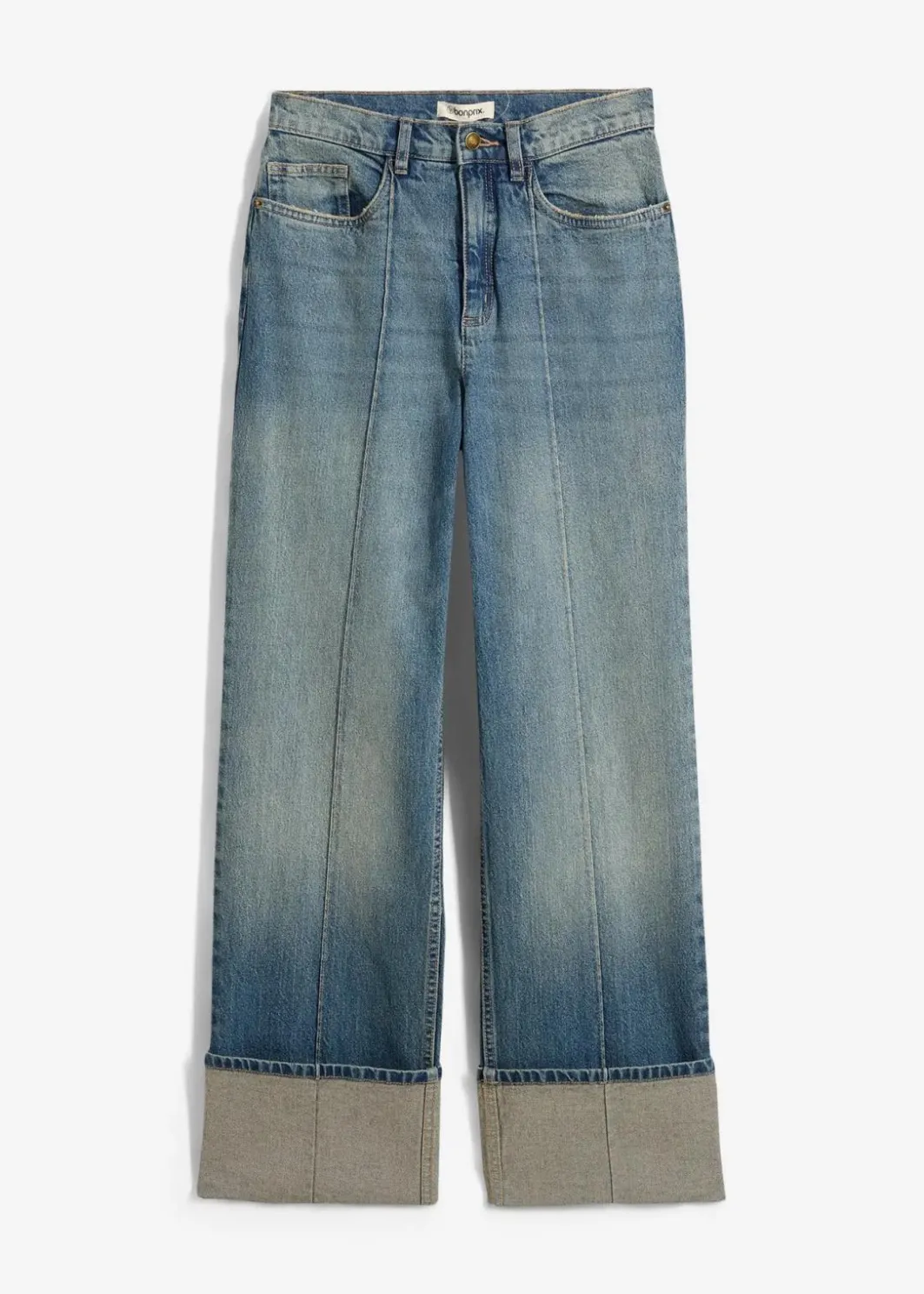 Sale Loose Straight-Jeans High Waist Damen Kurzgrößen|Jeans