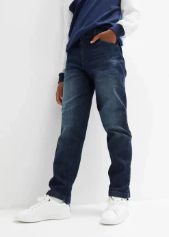 Best Loose-Fit-Stretch-Jeans mit verstellbarem Bund, Straight Kinder Jungen 9-16 Jahre·Bademode|Jungen 9-16 Jahre·Jeans