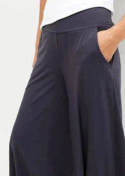Discount Loungewear Culotte mit weitem Bein Damen Nachhaltigere Materialien|Hosen