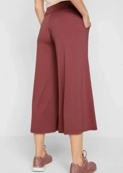 Hot Loungewear Culotte mit weitem Bein Damen Nachhaltigere Materialien|Hosen