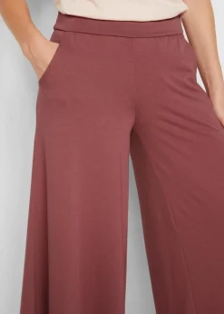 Hot Loungewear Culotte mit weitem Bein Damen Nachhaltigere Materialien|Hosen