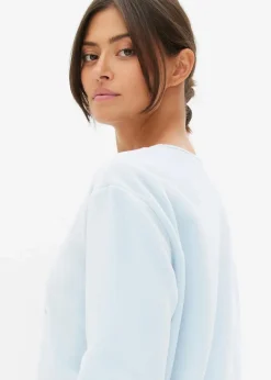 Damen bonprix Wäsche·Homewear|Bekleidung·Strickmode|Loungewear Fleece Nachthemd mit Applikation