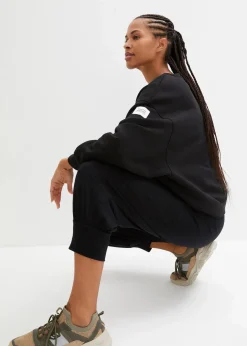 Damen bonprix Wäsche·Homewear|Bekleidung·Strickmode|Loungewear Haremshose in Caprilänge