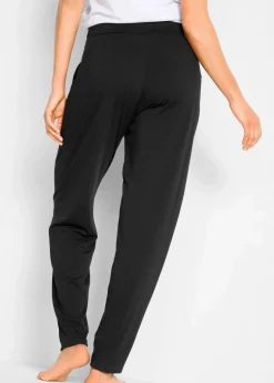Damen bonprix Wäsche·Homewear|Bekleidung·Strickmode|Loungewear Haremshose mit Viskose