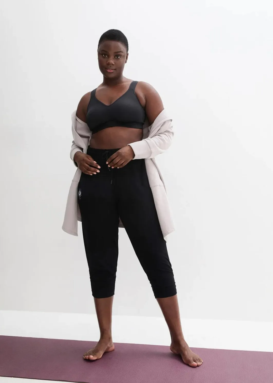 Online Loungewear Haremshose mit gerafftem Saum Damen Wäsche·Homewear|Bekleidung·Strickmode