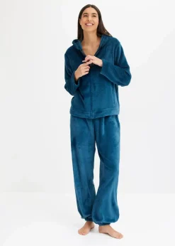Damen bonprix Wäsche·Homewear|Wäsche·Nachtwäsche|Loungewear Hausanzug aus Kuschelfleece