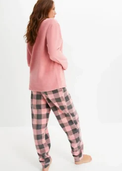 Damen bonprix Wäsche·Homewear|Wäsche·Nachtwäsche|Loungewear Hausanzug aus Fleece