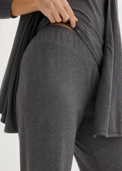 Outlet Loungewear Hausanzug (3-tlg.Set) mit Viskose Damen Wäsche·Homewear|Bekleidung·Strickmode