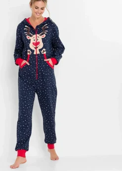 Damen bonprix Wäsche·Homewear|Wäsche·Nachtwäsche|Loungewear Overall aus Sweatware