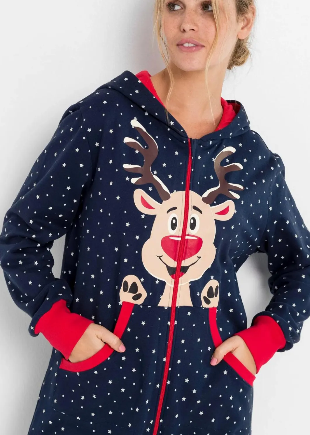 Damen bonprix Wäsche·Homewear|Wäsche·Nachtwäsche|Loungewear Overall aus Sweatware