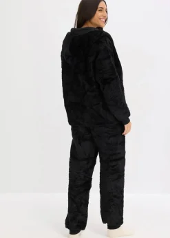 Loungewear Teddy Hausanzug Damen Wäsche·Homewear|Wäsche·Nachtwäsche