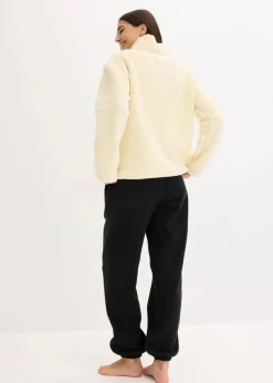 Sale Loungewear Teddy Hausanzug mit Fleecehose Damen Wäsche·Homewear|Wäsche·Nachtwäsche