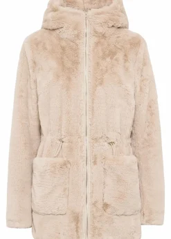 Damen bonprix Jacken & Mäntel|Lässige Fellimitat-Jacke