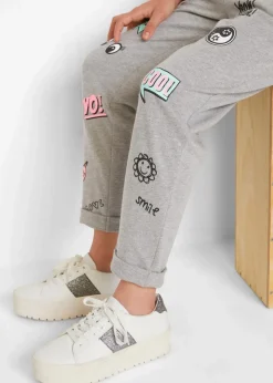 New Lässige Sweathose mit Comicdruck Kinder Mädchen 9-16 Jahre·Hosen & Leggings