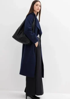Online Mantel aus Wollimitat Damen Jacken & Mäntel|Bekleidung·Hosen