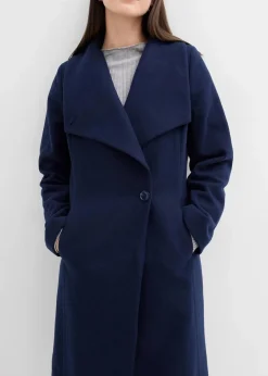 Online Mantel aus Wollimitat Damen Jacken & Mäntel|Bekleidung·Hosen