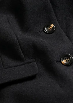Best Mantel aus Wollimitat in Maxilänge Damen Jacken & Mäntel|Bekleidung·Hosen