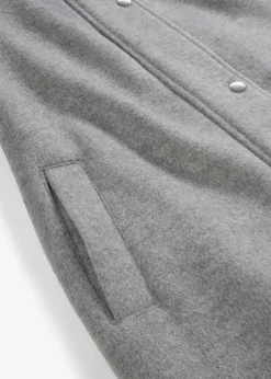 Damen bonprix Jacken & Mäntel|Bekleidung·Hosen|Mantel aus Wollimitat, Maxi-Länge
