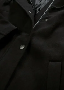 Damen bonprix Bekleidung·Hosen|Jacken & Mäntel|Mantel aus Wollimitat, Maxi-Länge
