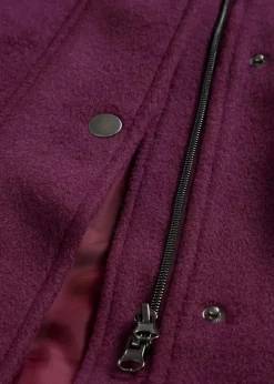 Clearance Mantel aus Wollimitat, Maxi-Länge Damen Jacken & Mäntel|Bekleidung·Hosen